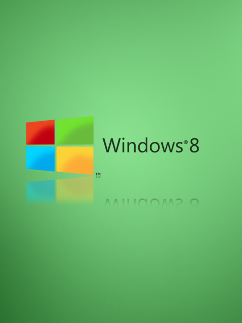 Das Windows 8 Wallpaper 480x640