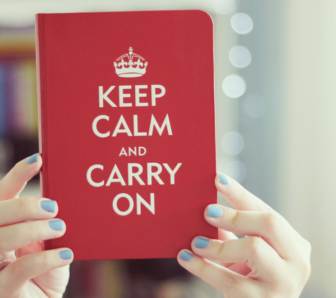 Keep Calm And Carry On wallpaper 1080x960