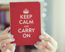 Das Keep Calm And Carry On Wallpaper 220x176