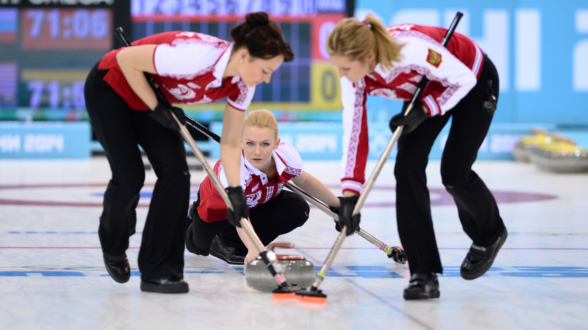 Sfondi Sochi 2014 Winter Olympics Curling 1920x1080