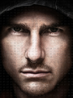 Das Tom Cruise - Mission Impossible 4 Wallpaper 240x320