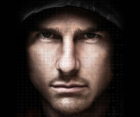 Das Tom Cruise - Mission Impossible 4 Wallpaper 480x400
