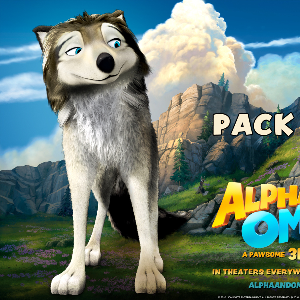 Alpha and Omega - Pack Man wallpaper 1024x1024