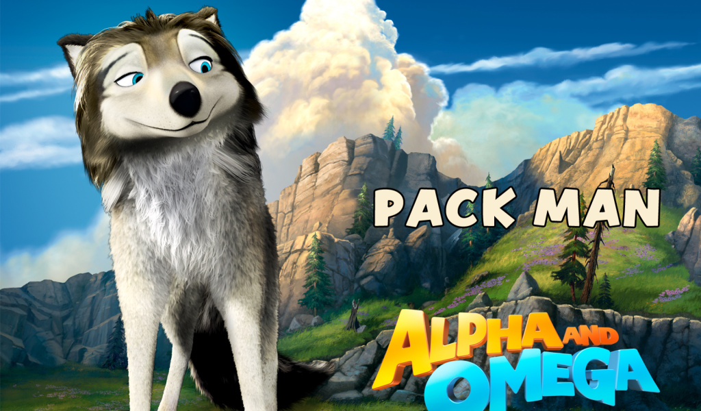 Alpha and Omega - Pack Man wallpaper 1024x600