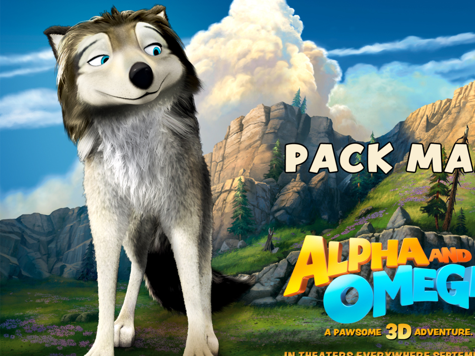 Alpha and Omega - Pack Man wallpaper 1600x1200