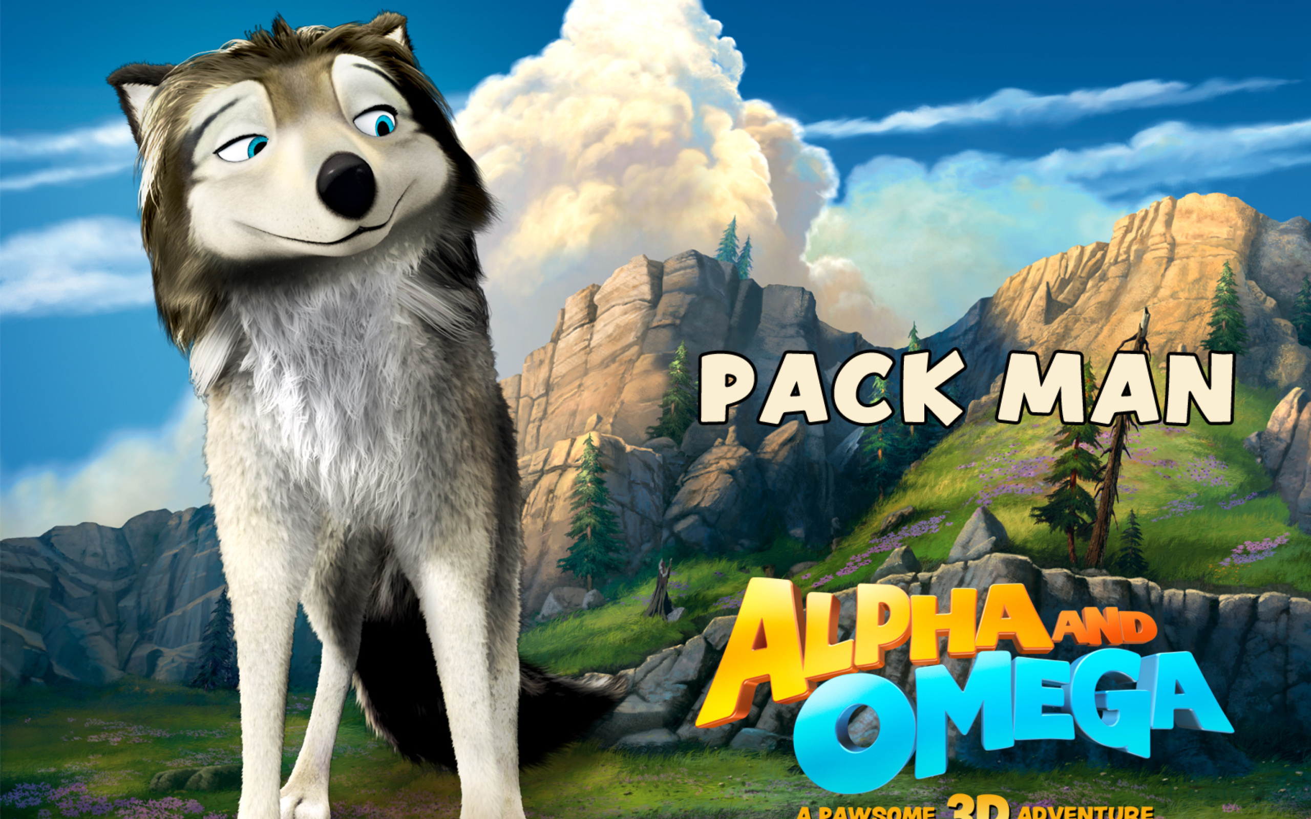 Alpha and Omega - Pack Man wallpaper 2560x1600