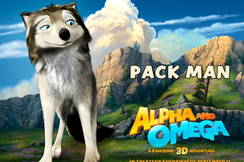 Sfondi Alpha and Omega - Pack Man 480x320