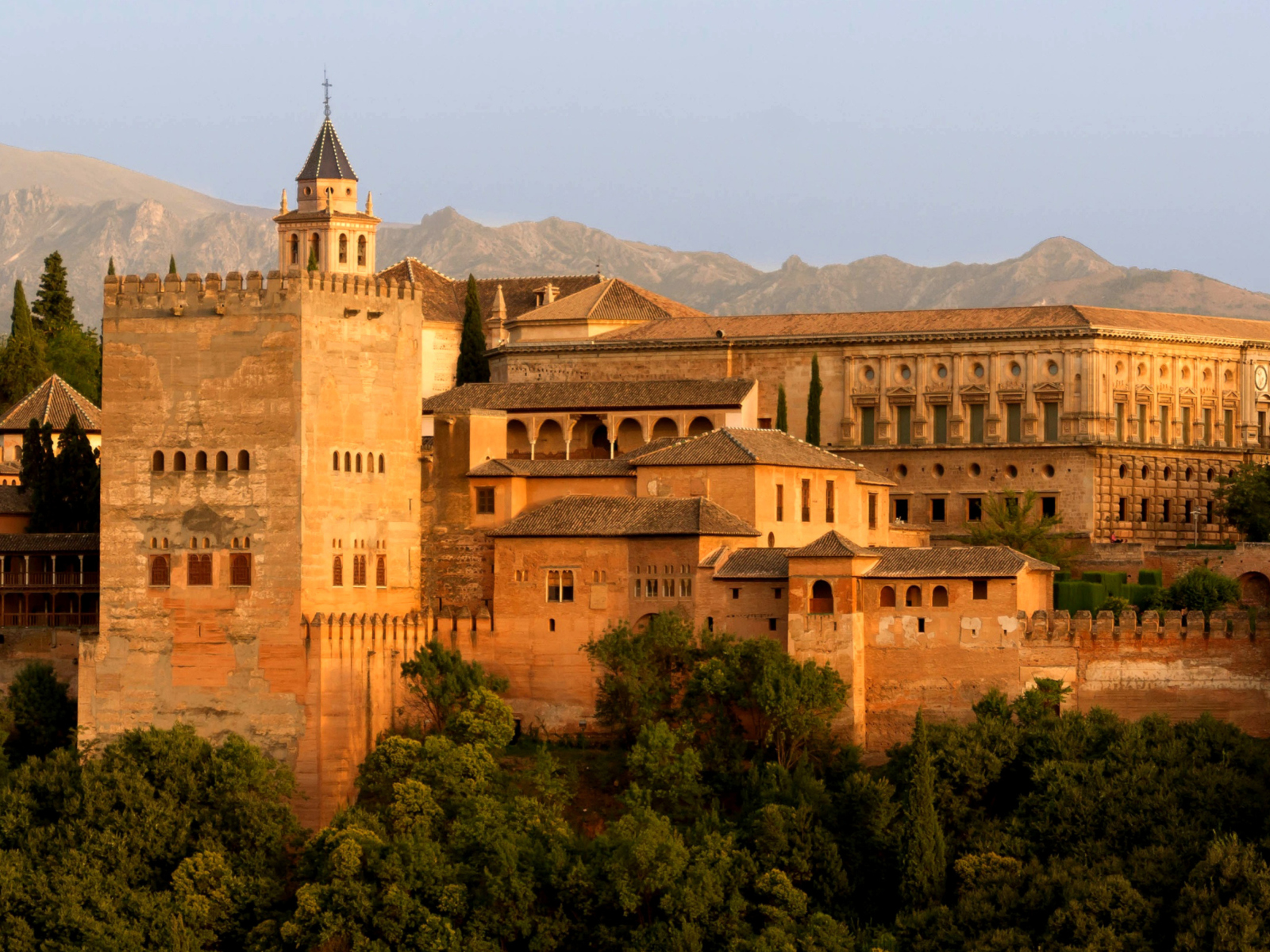 Fondo de pantalla Alhambra of Granada 1600x1200