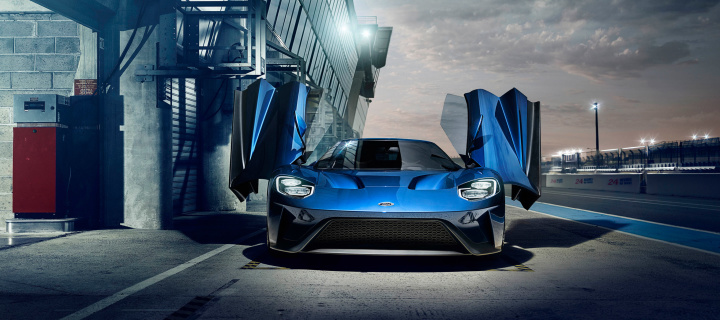 2017 Ford GT wallpaper 720x320