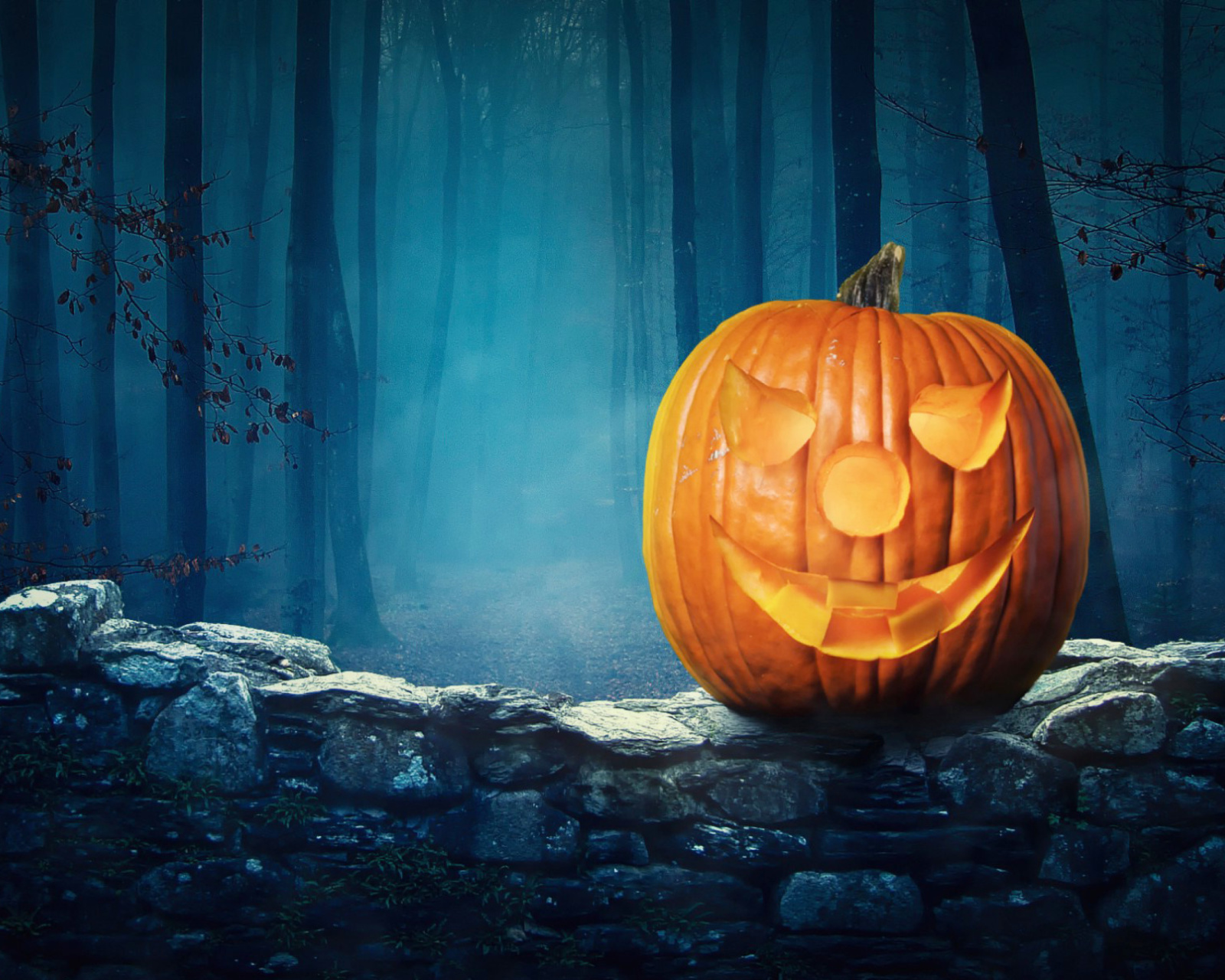 Screenshot №1 pro téma Pumpkin for Halloween 1600x1280