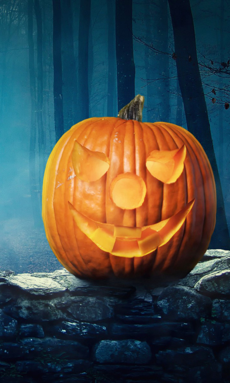 Screenshot №1 pro téma Pumpkin for Halloween 768x1280