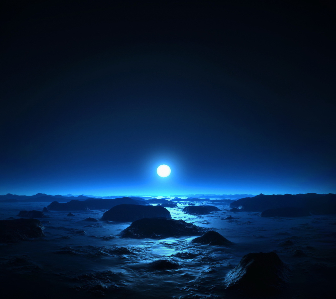 Das Cold Planet Wallpaper 1080x960