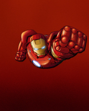Das Iron Man Marvel Comics Wallpaper 176x220