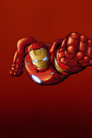 Screenshot №1 pro téma Iron Man Marvel Comics 320x480