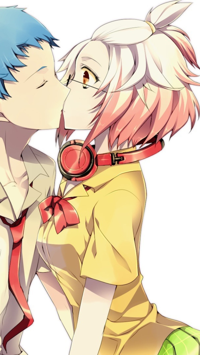 Screenshot №1 pro téma Anime Kiss 640x1136