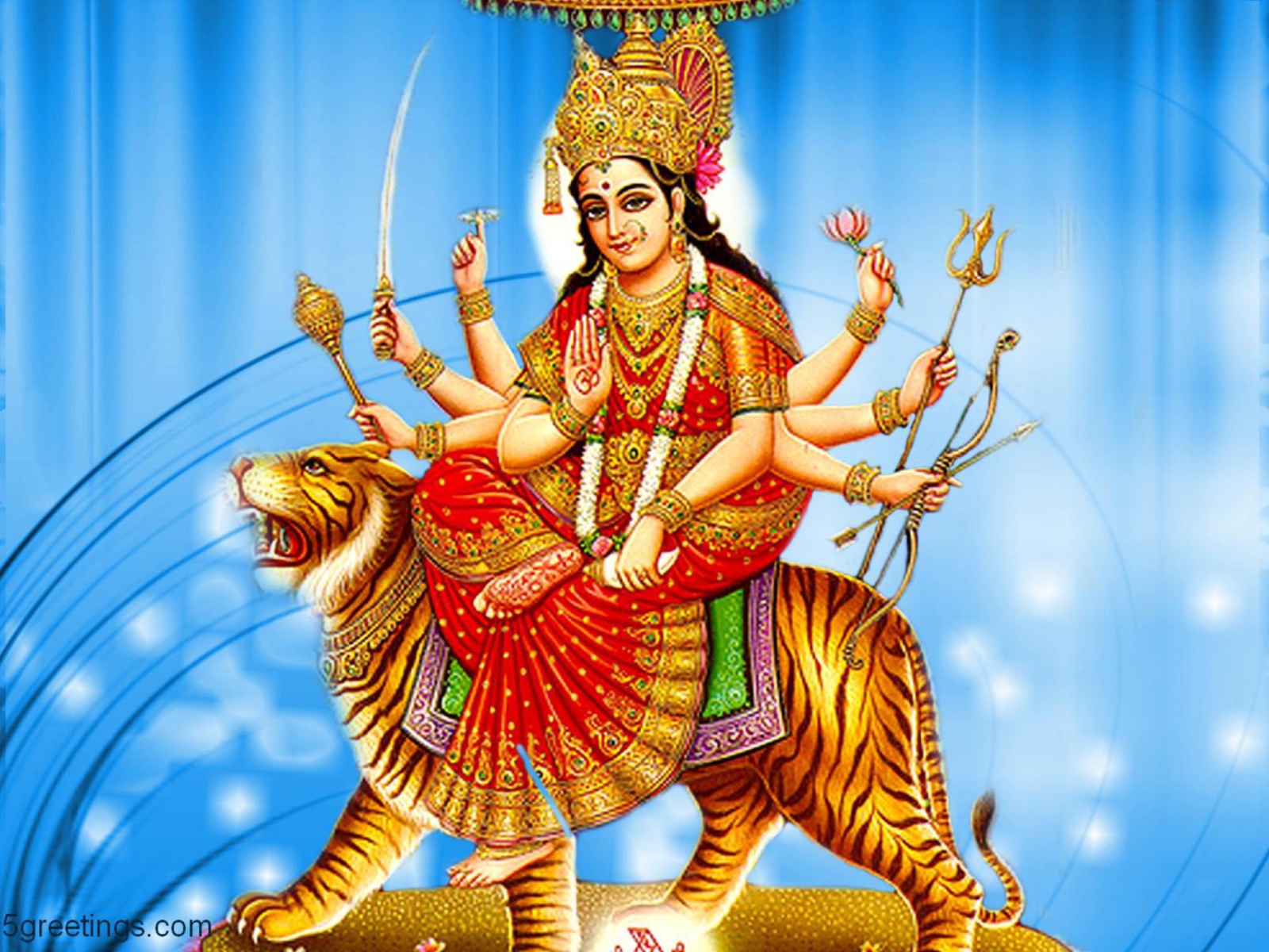 Das Durga Wallpaper 1600x1200