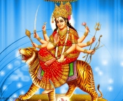 Durga wallpaper 176x144