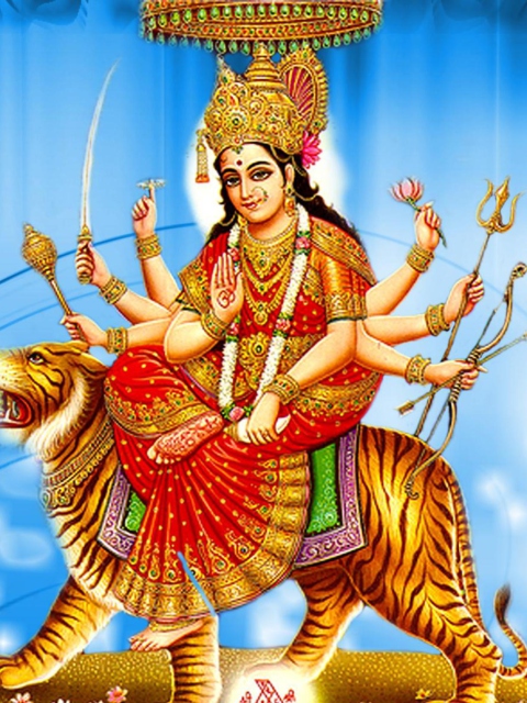 Das Durga Wallpaper 480x640