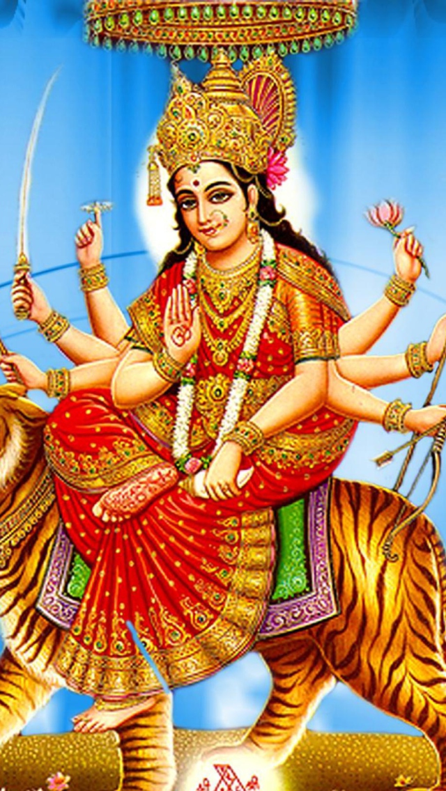 Das Durga Wallpaper 640x1136