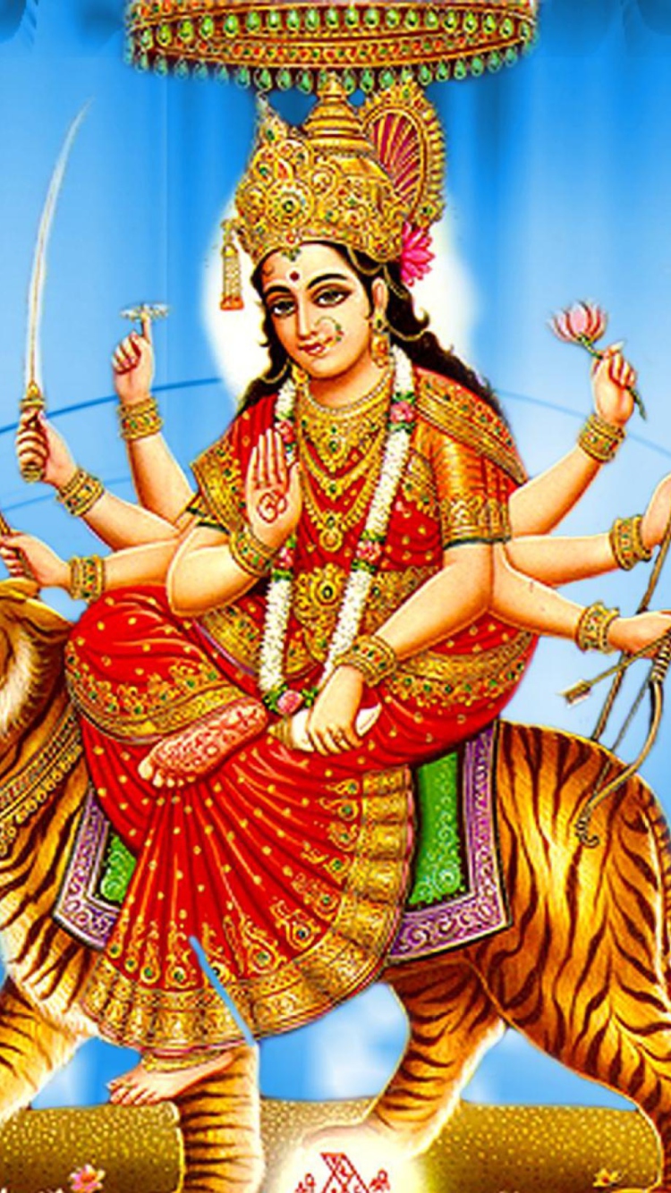 Durga wallpaper 750x1334