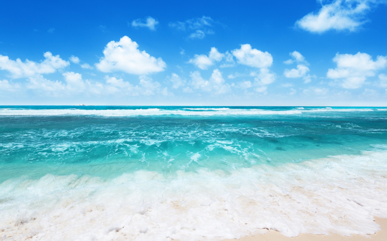 Fondo de pantalla Blue Ocean 1280x800