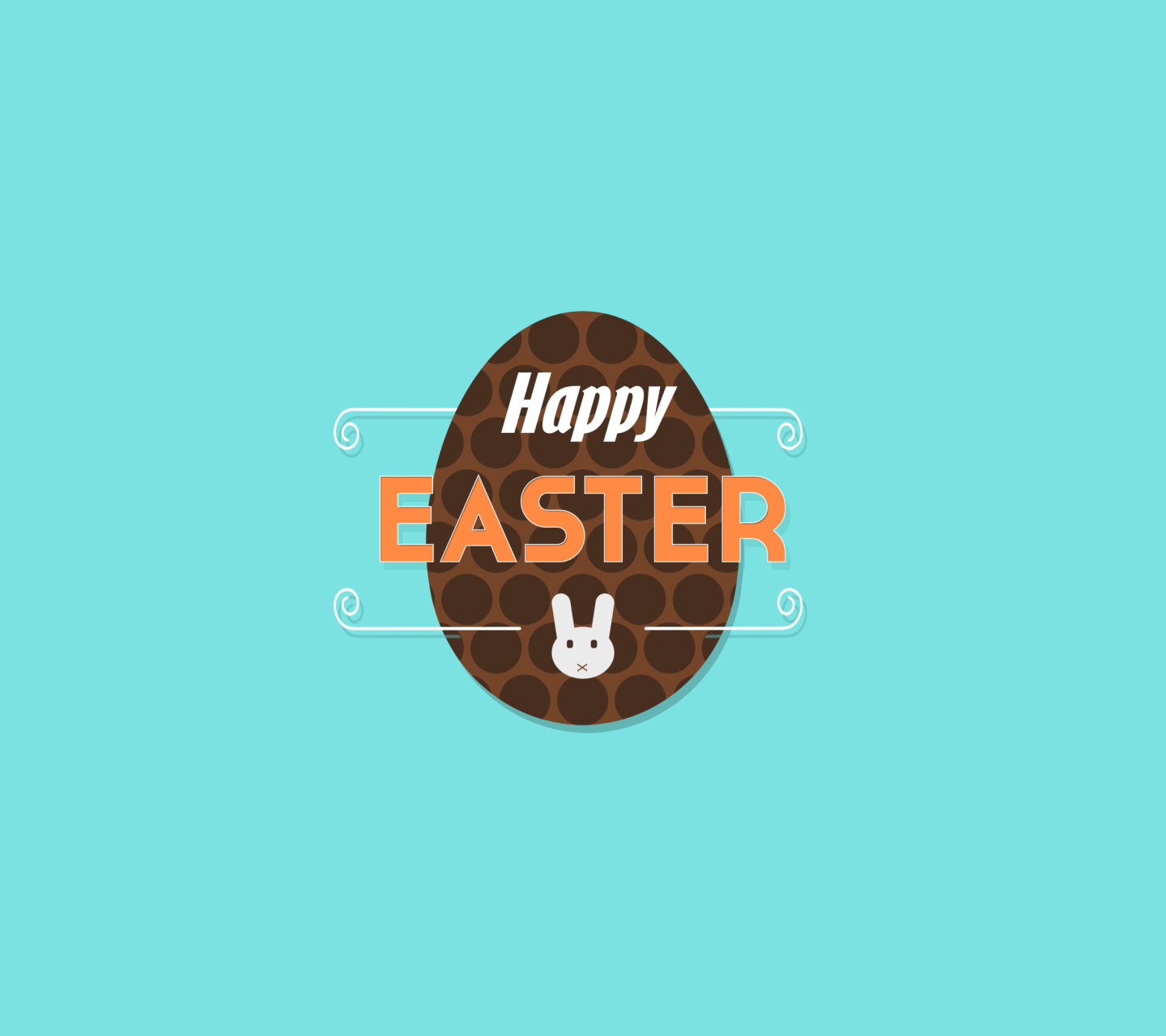 Обои Happy Easter 1440x1280