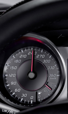 Das Mercedes AMG Speedometer Wallpaper 240x400