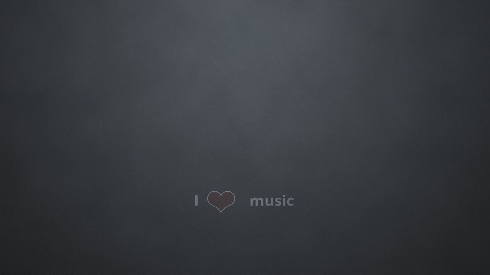 Fondo de pantalla Love Music 1600x900