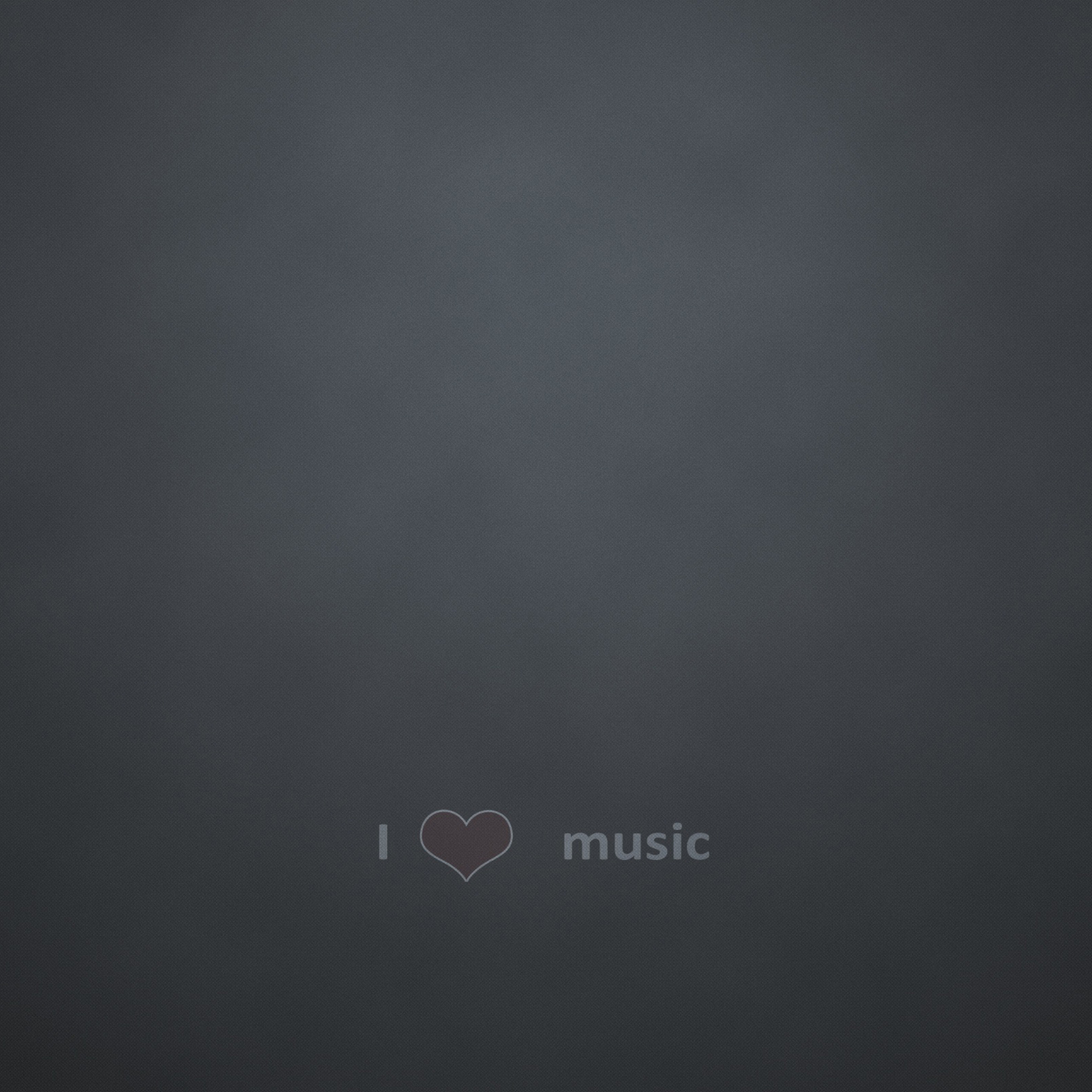 Fondo de pantalla Love Music 2048x2048