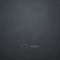 Fondo de pantalla Love Music 208x208