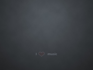 Das Love Music Wallpaper 320x240