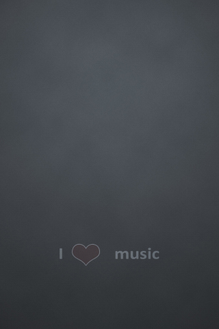 Love Music wallpaper 320x480