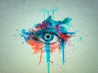 Fondo de pantalla Mystical Eye 320x240