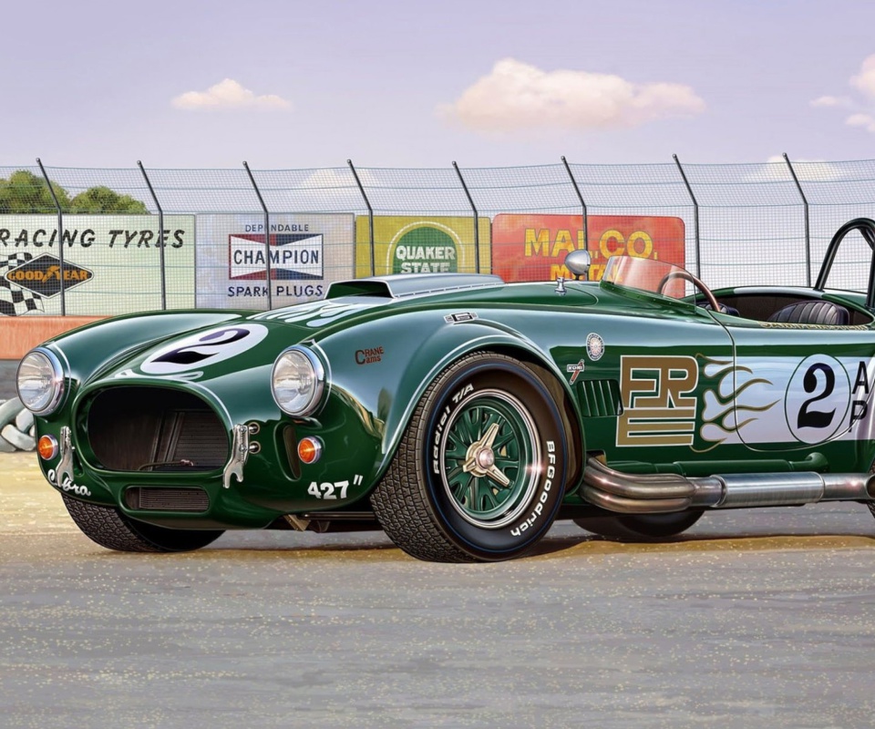 Shelby Cobra 427 wallpaper 960x800