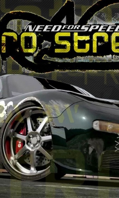 Das Need for Speed Pro Street Wallpaper 240x400
