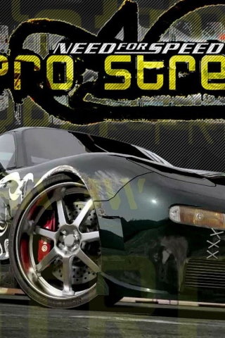 Das Need for Speed Pro Street Wallpaper 320x480