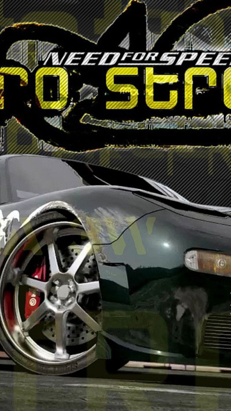 Das Need for Speed Pro Street Wallpaper 750x1334