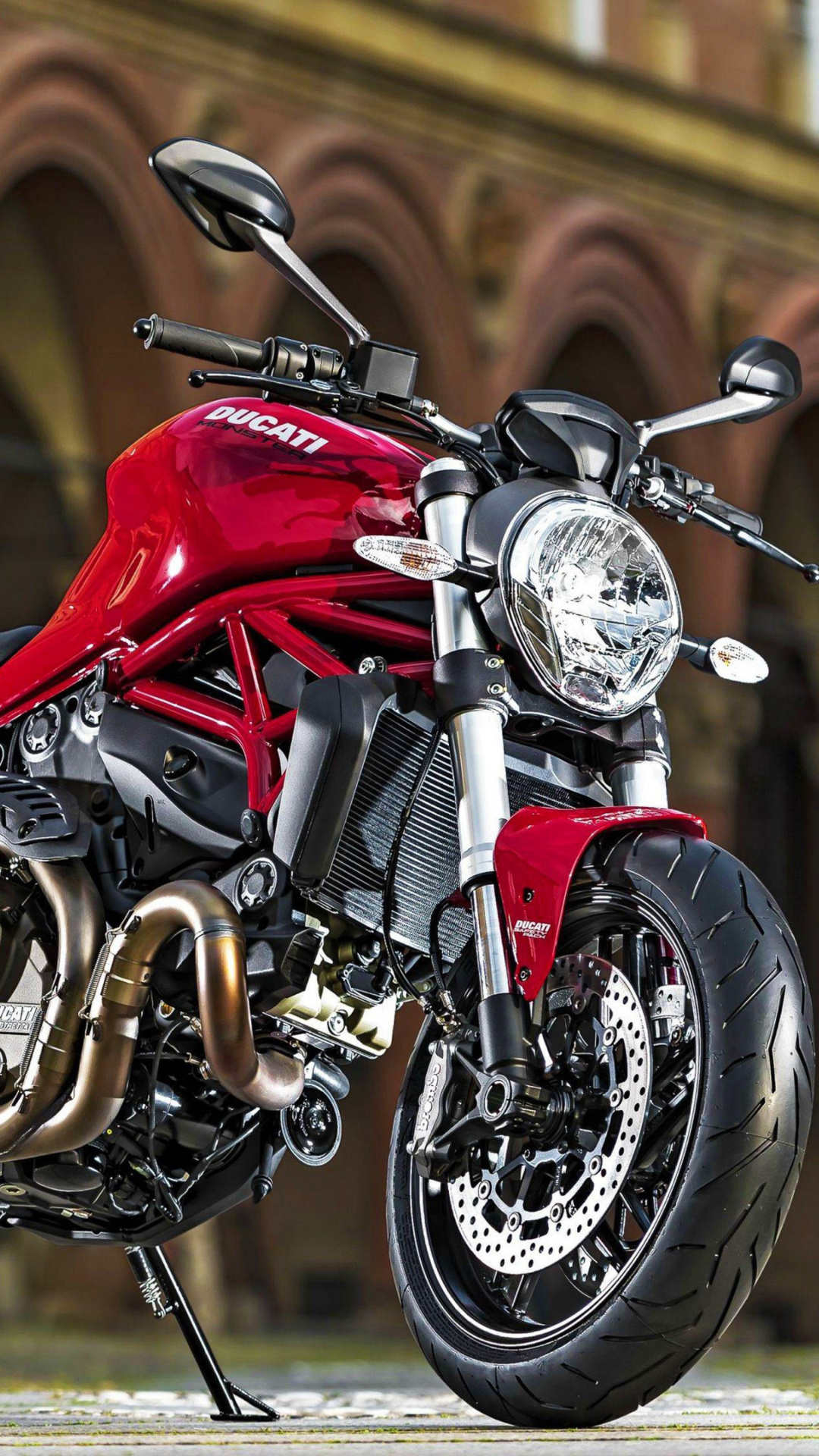 Das Ducati Monster 821 Wallpaper 1080x1920