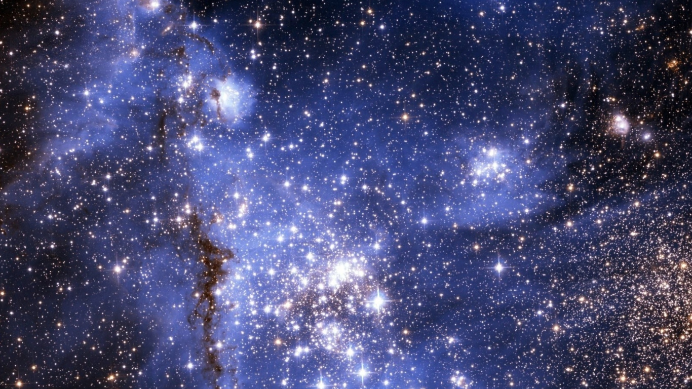 Cold Stars wallpaper 1366x768