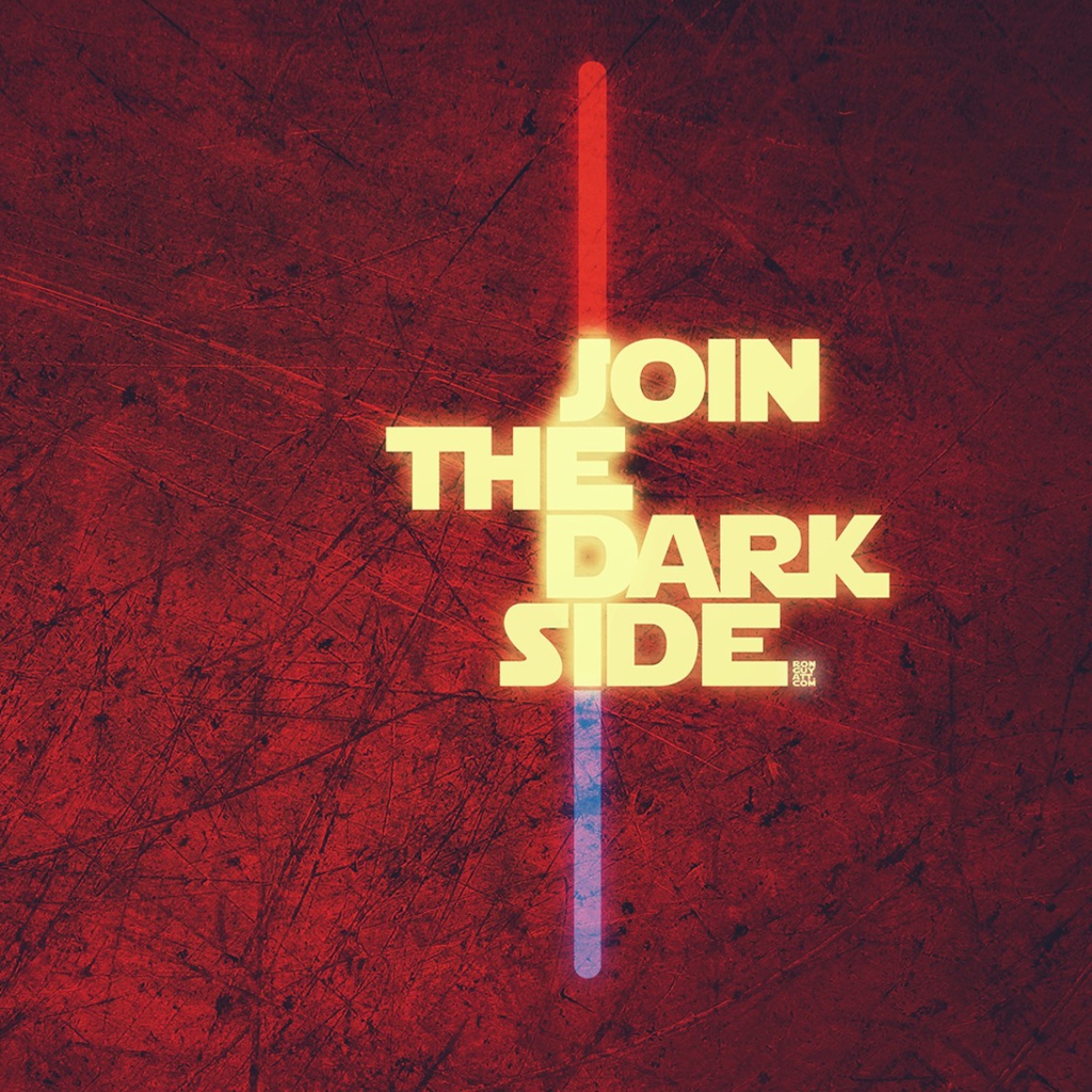 Das Join The Dark Side Wallpaper 1024x1024