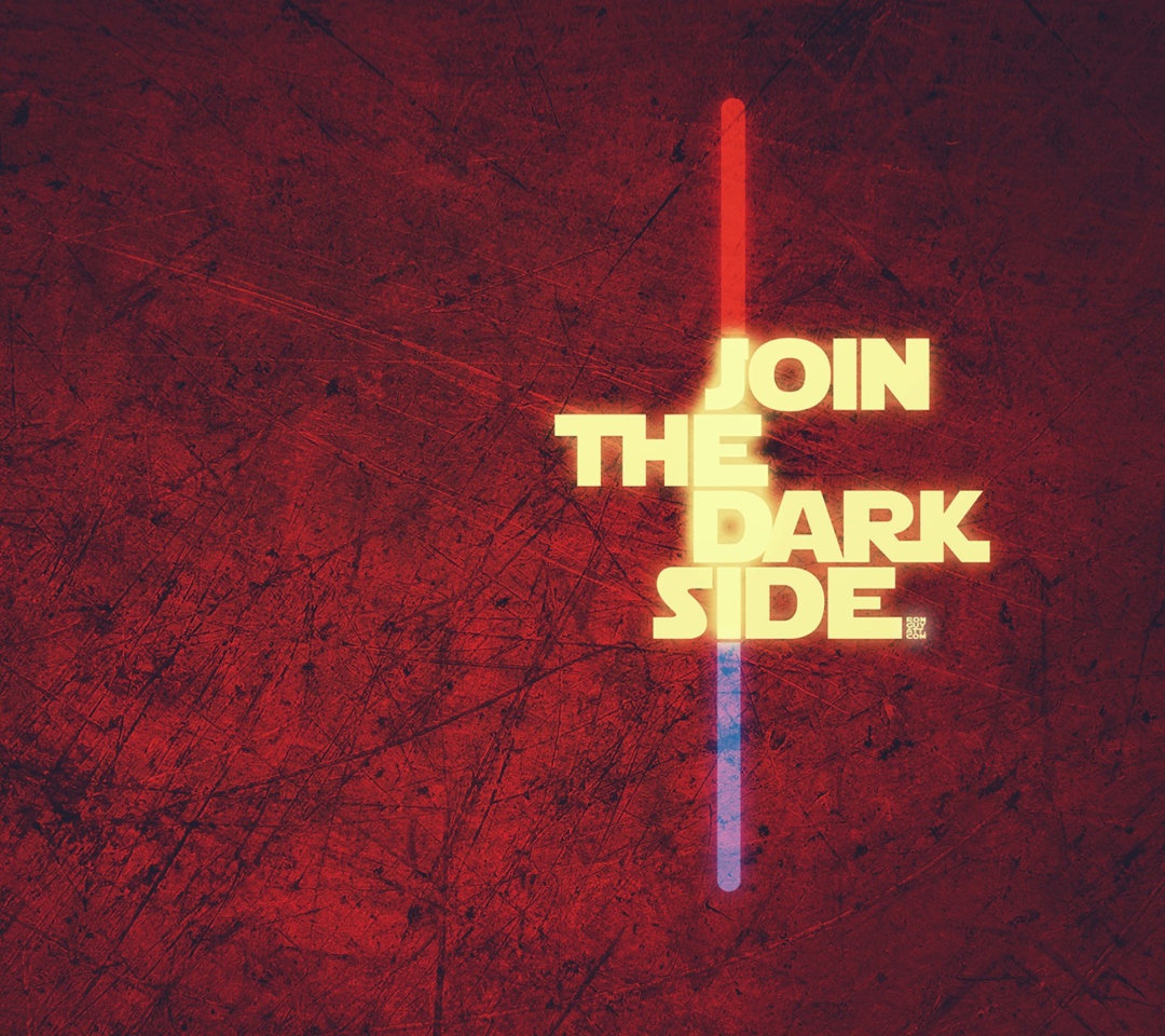 Join The Dark Side wallpaper 1080x960