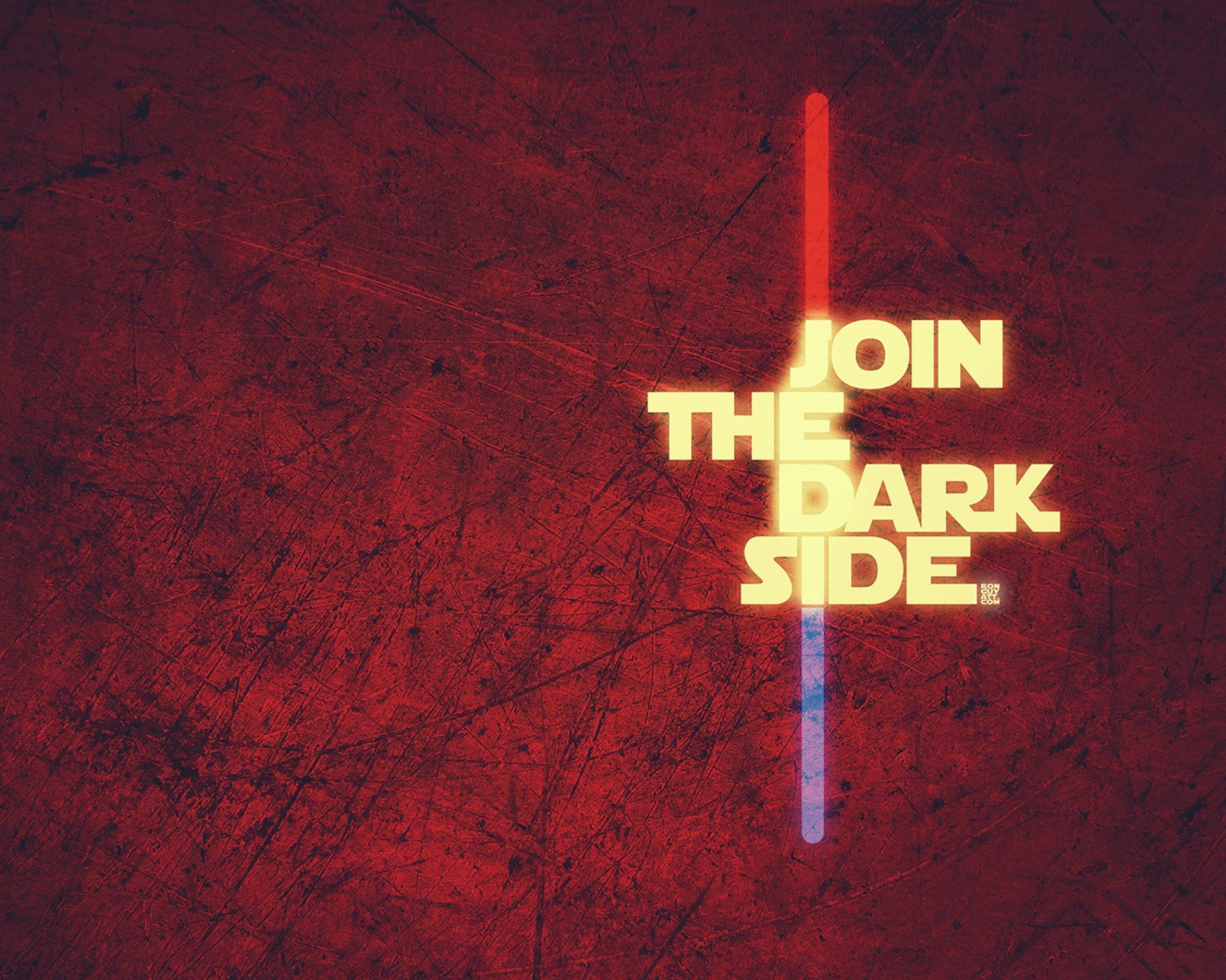Das Join The Dark Side Wallpaper 1600x1280