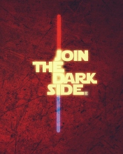 Fondo de pantalla Join The Dark Side 176x220
