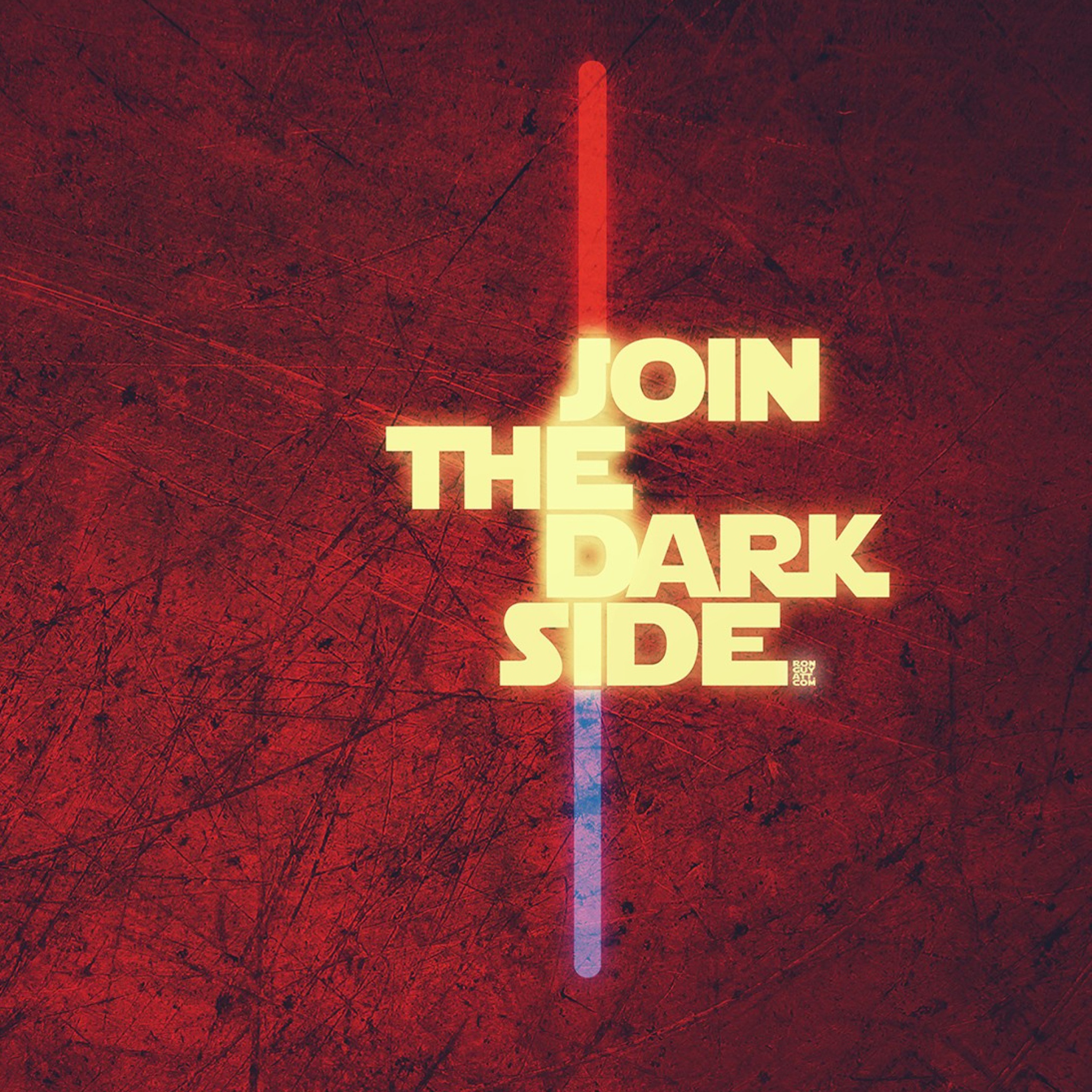 Fondo de pantalla Join The Dark Side 2048x2048