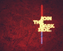 Sfondi Join The Dark Side 220x176