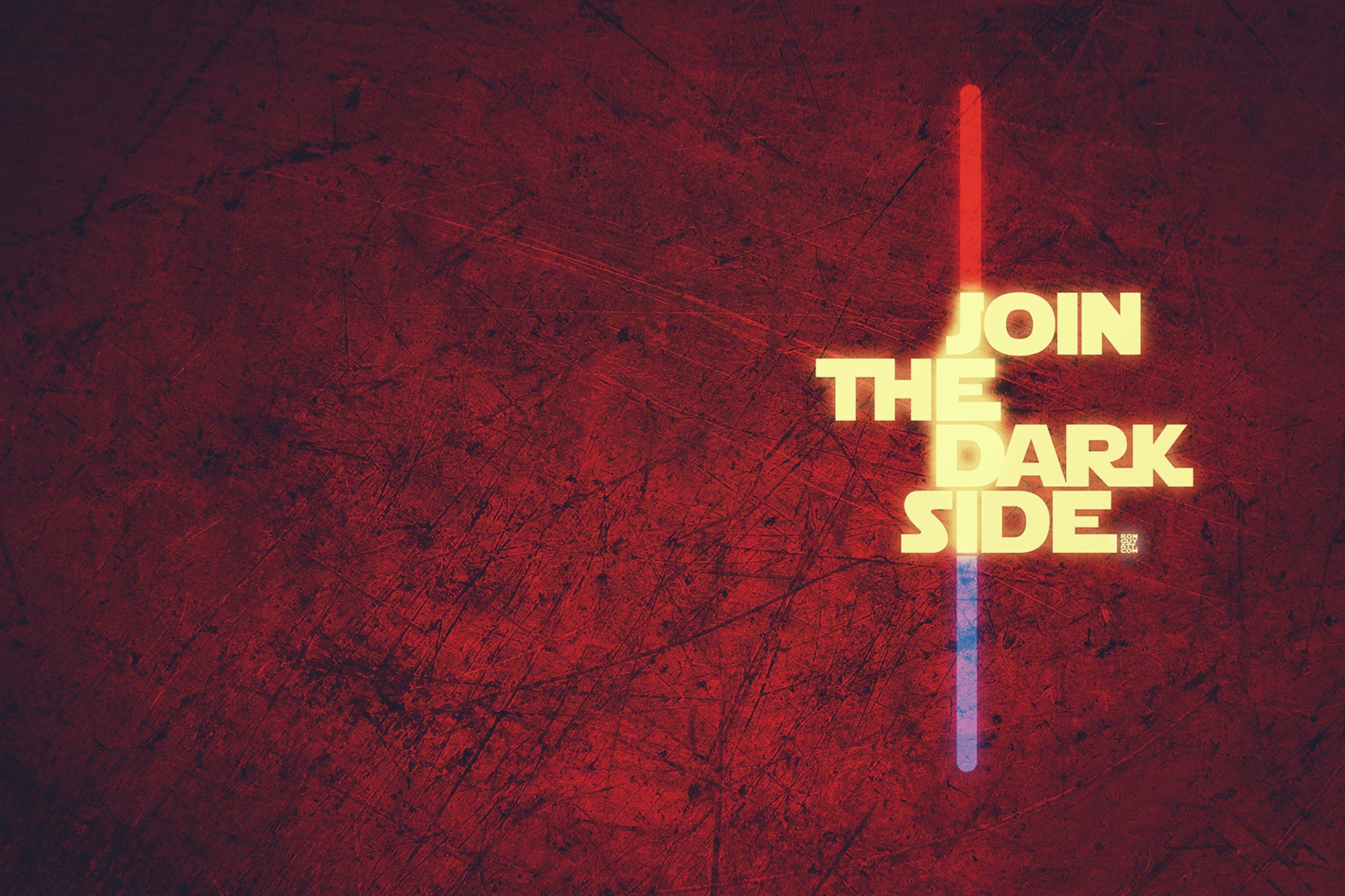 Fondo de pantalla Join The Dark Side 2880x1920