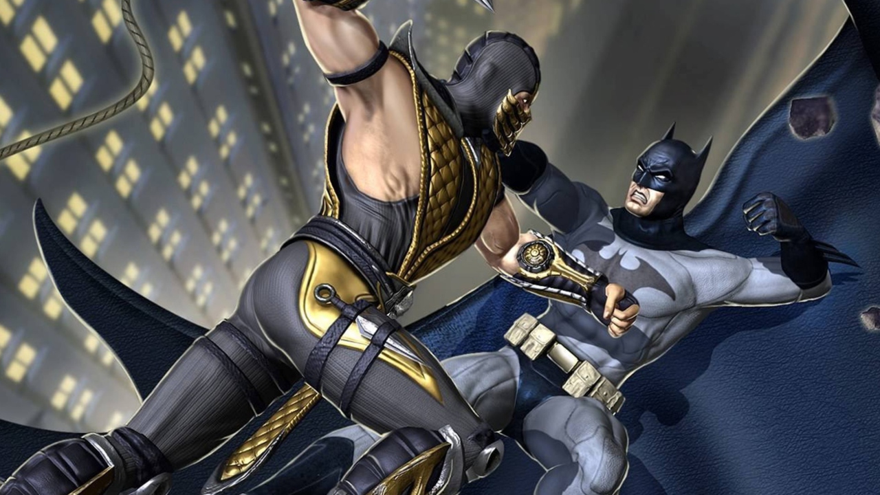 Fondo de pantalla Scorpion Vs Batman 1280x720