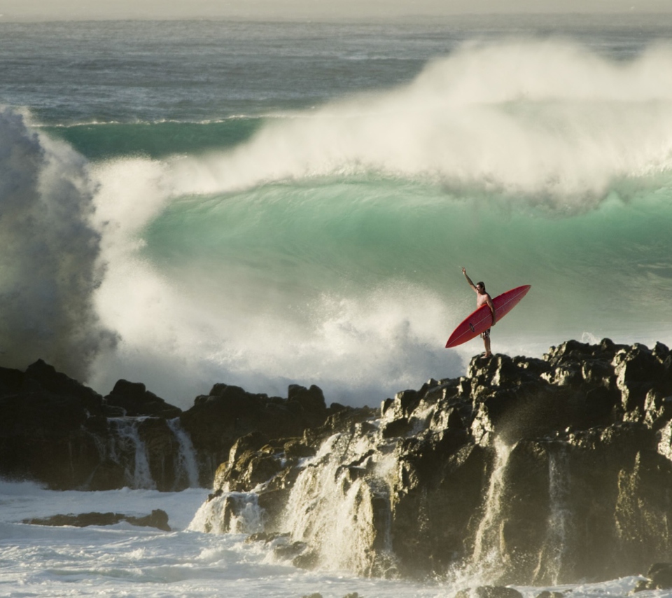 Das Extreme Surfing Wallpaper 960x854