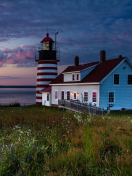 Обои U.S. State Of Maine Lighthouse 132x176