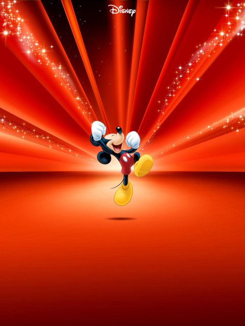 Das Mickey Wallpaper 480x640